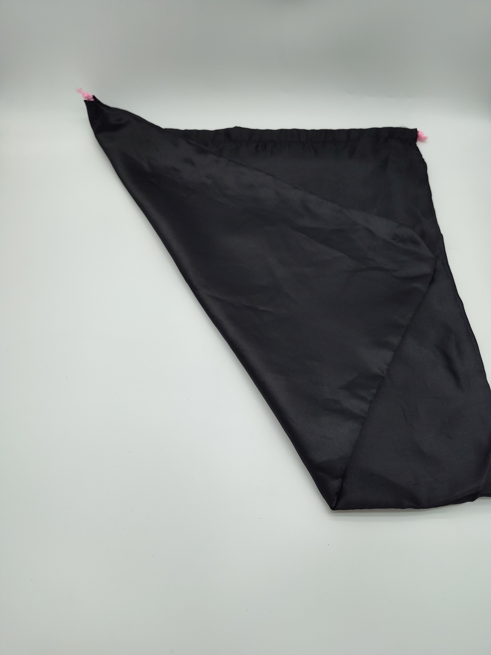 BETSEY JOHNSON Large Black Pink Logo Drawstring Dust Bag Storage Travel 22x21.5 - Picture 2 of 6